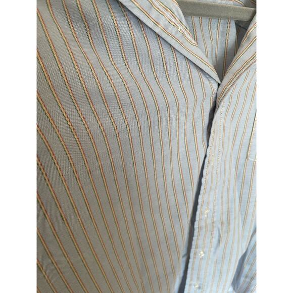 ARROW DOVER Vintage Pintstripe Button down 
Mens Shirt 
Size 16-33 - Picture 3 of 5